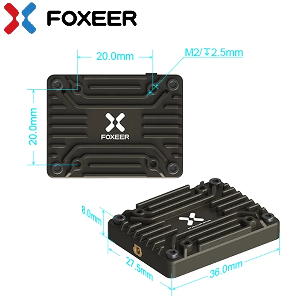 Foxeer 5.8G Reaper Extreme V2  - Foxeer Reaper Extreme 2.5W Vtx recensione e prezzo